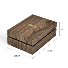 Luxury Arabic Perfume Bottle Wood Case Custom Packaging Wooden Gift Box